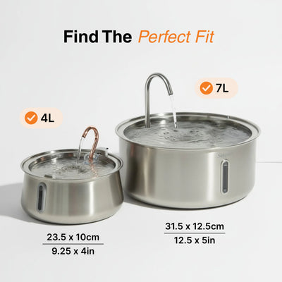 non-wireless 4l capacity non-wireless 7l capacity