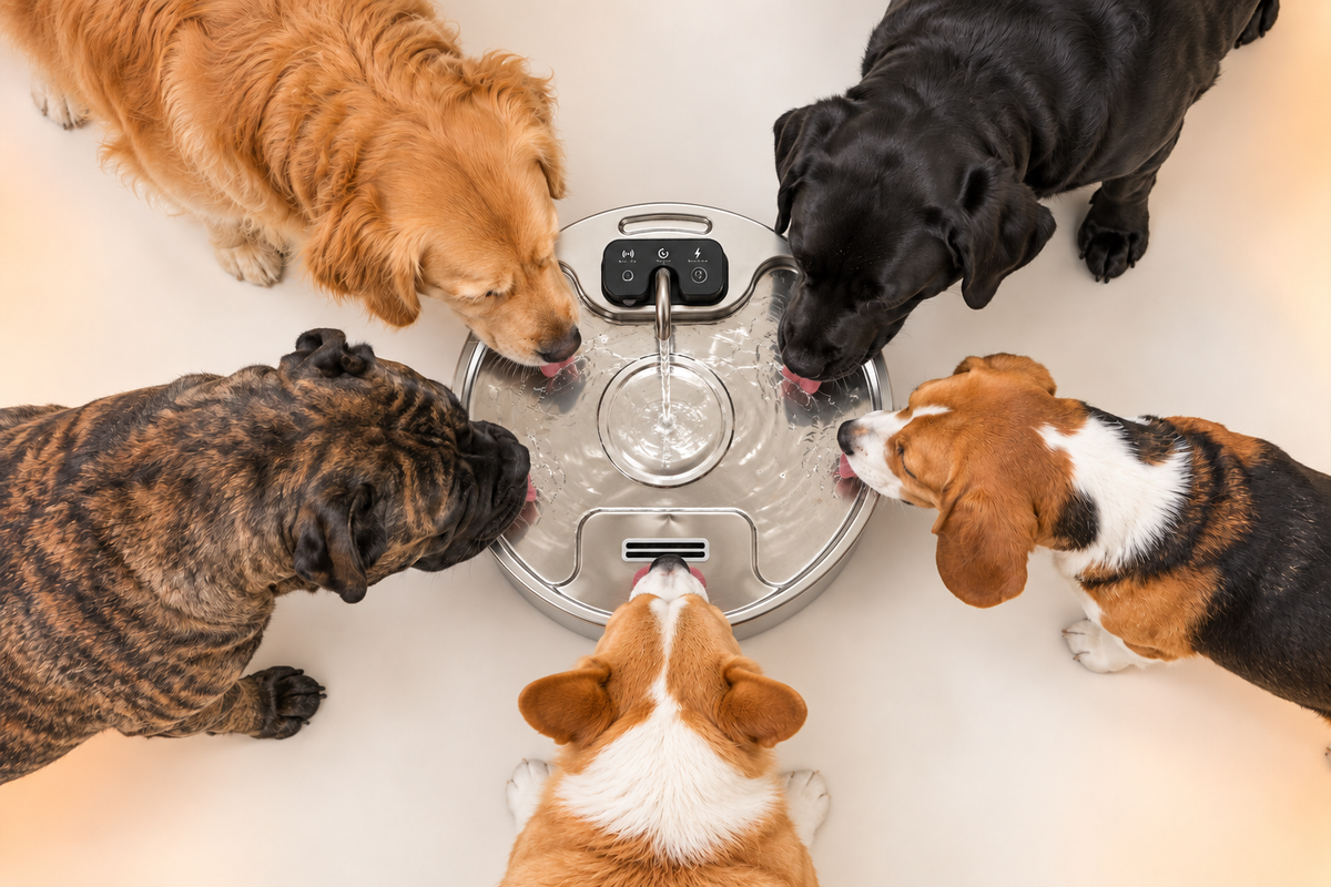 Why upgradeyour pup’s water?